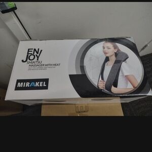 Shiatsu Massager with Heat - Black